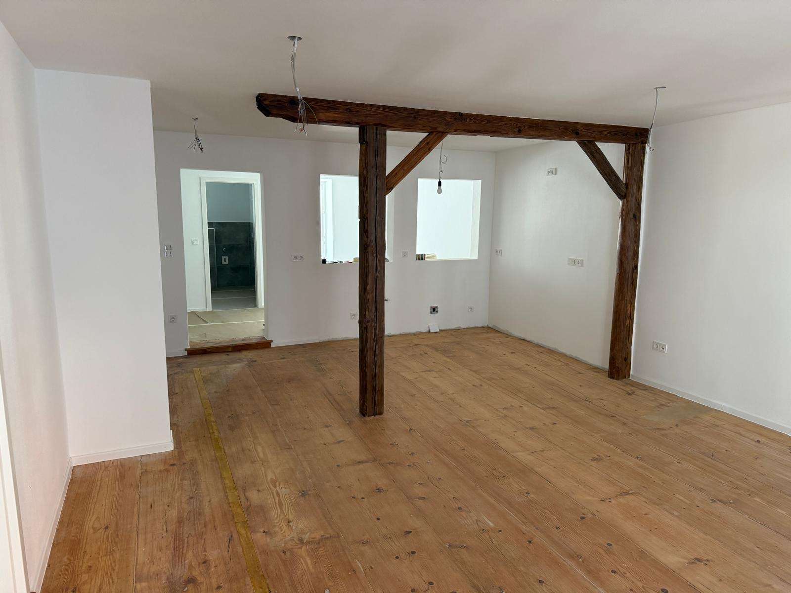 Küche der sanierten Altbauwohnung