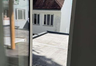 Ausblick von der Dachterrasse