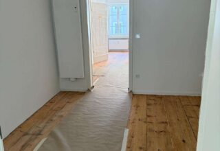 Durchgang zwischen den Wohnräumen