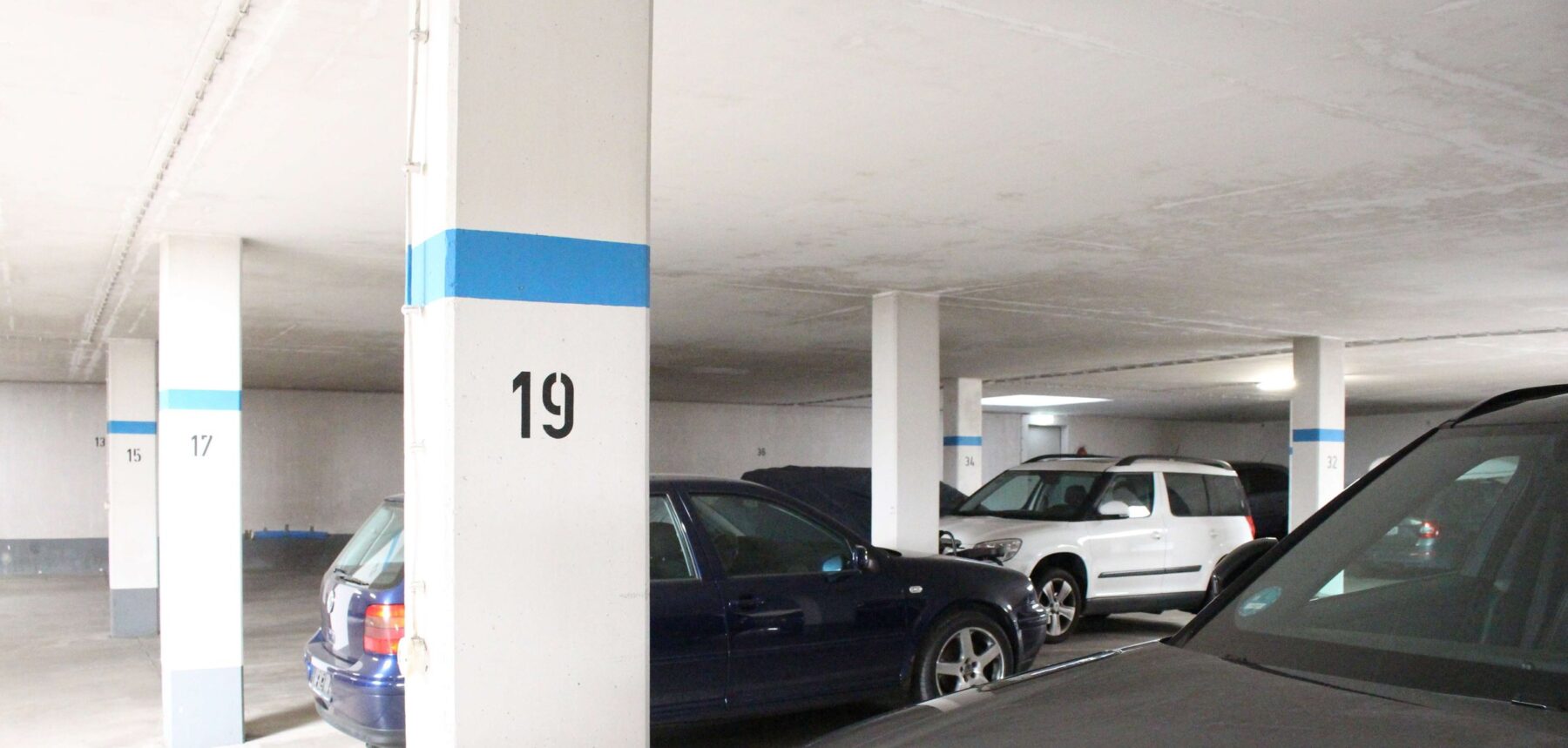 Tiefgarage – weitere Ansicht